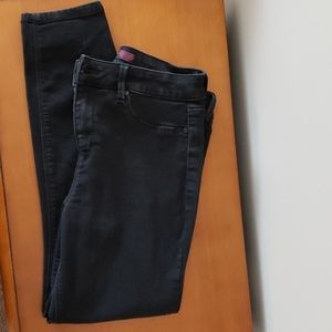 Black High Waist Ankle Jeggings